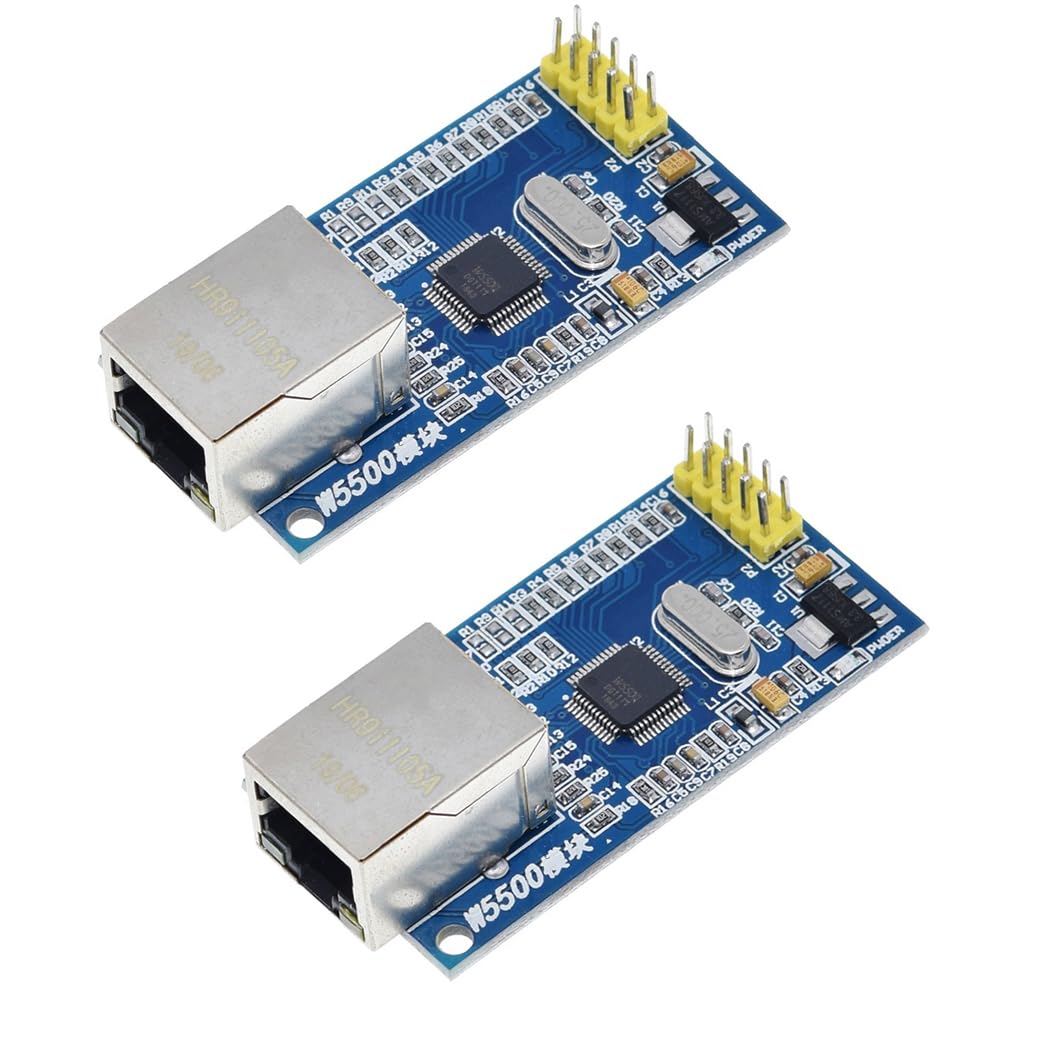 Ethernet W5500 - Modul Jaringan LAN Ethernet W5500 mendukung