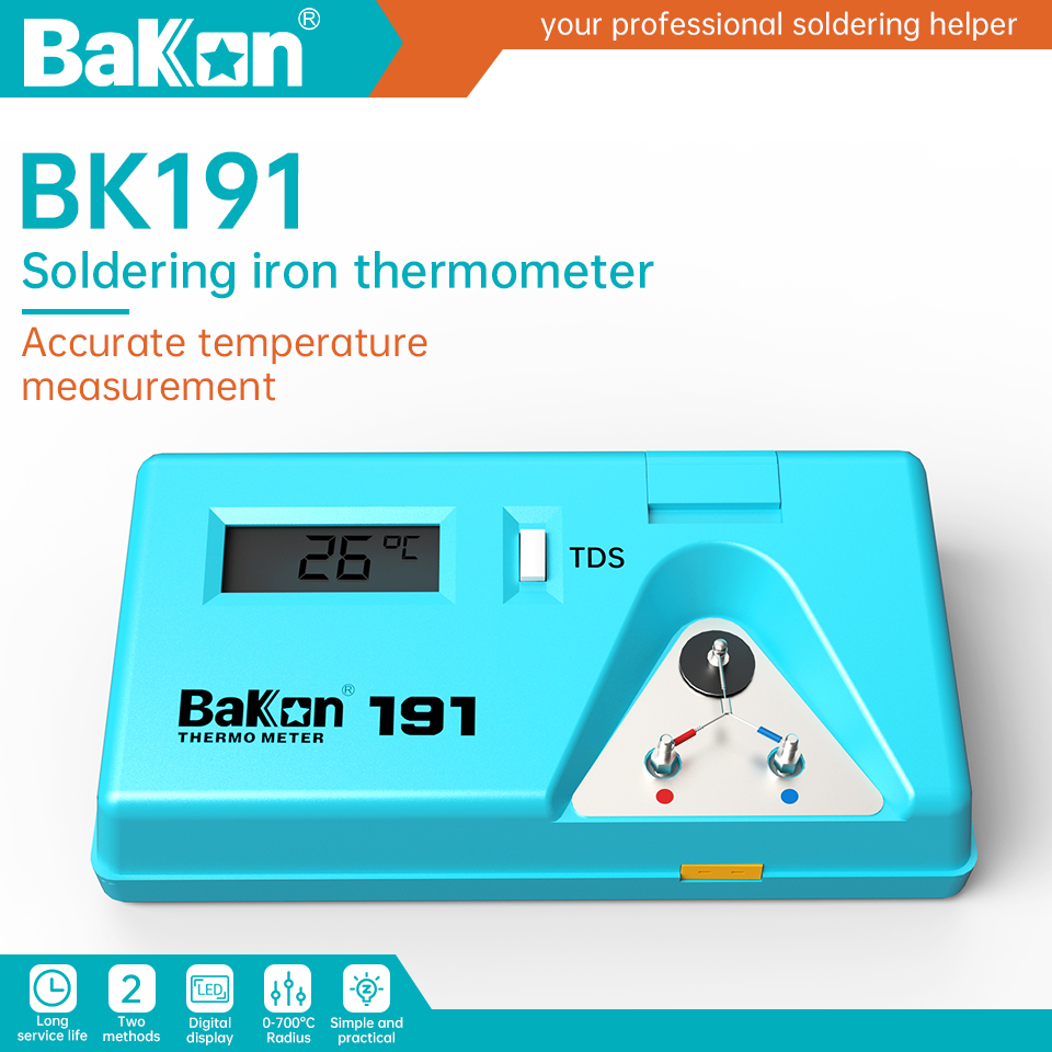 Soldering Iron Temperature Probe - Termometer Uji Ujung Solder Bakon BK191,