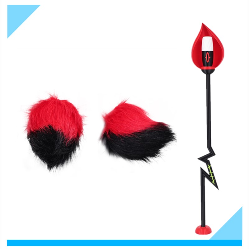 Microphone Module - Alastor Cosplay Mikrofon Tongkat Alat Peraga