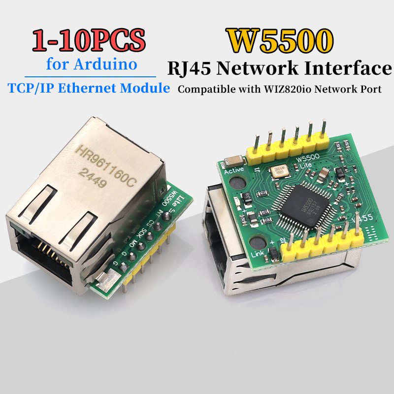 Ethernet W5500 - 1/5/10 Buah Modul W5500 Modul Ethernet
