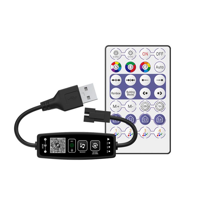 Ws2812B Strip 5V - WS2812B Pengontrol Musik LED Bluetooth -