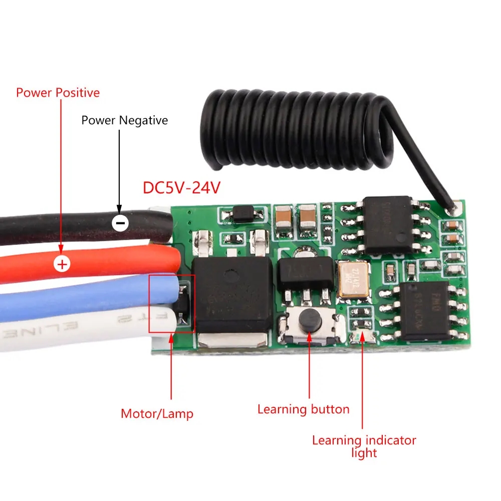 Joystick Module - DC 3.7V-24V 433MHz Modul Penerima Sakelar