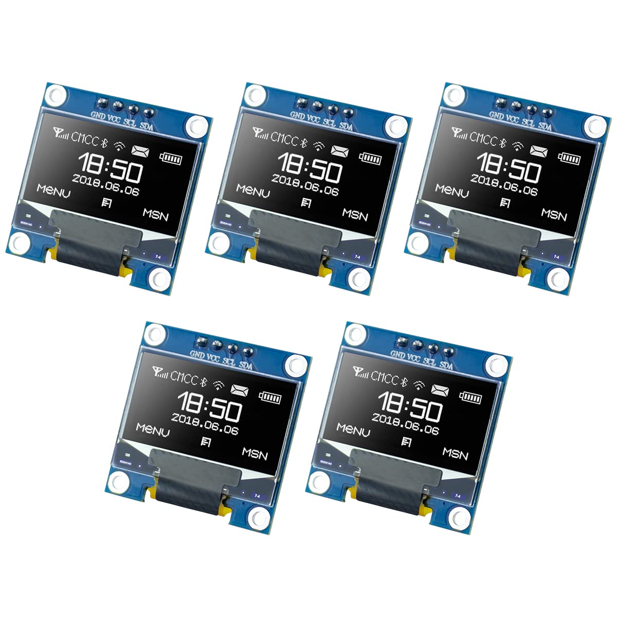 Oled Display 0.96 - Modul Tampilan OLED I2C IIC 0.96