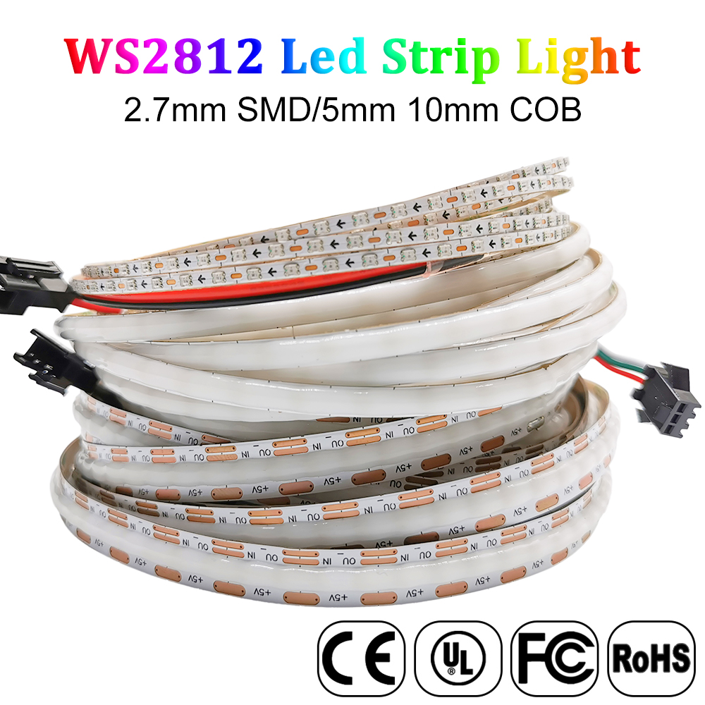 Neopixel - WS2812 setrip lampu Led COB DC