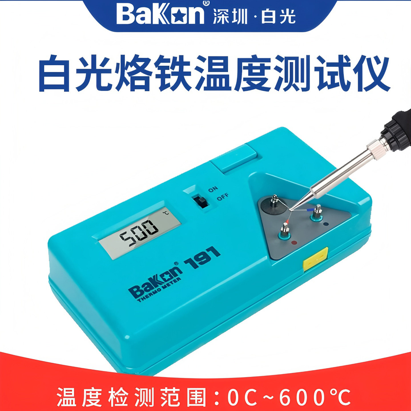 Soldering Iron Temperature Probe - Penguji suhu soldering iron BK191, pengukuran