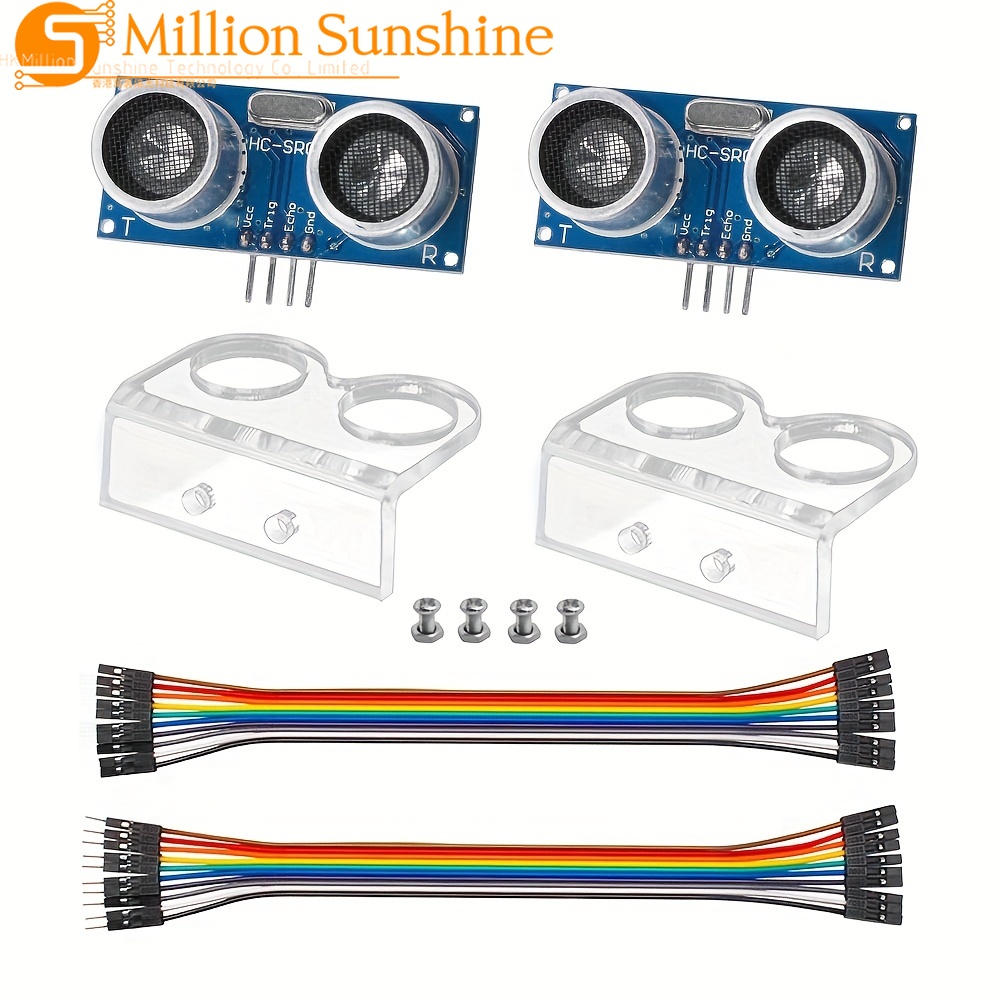 Ultrasonic Sensor Hc-Sr04 - 2 Buah Modul Sensor Ultrasonik HC-SR04