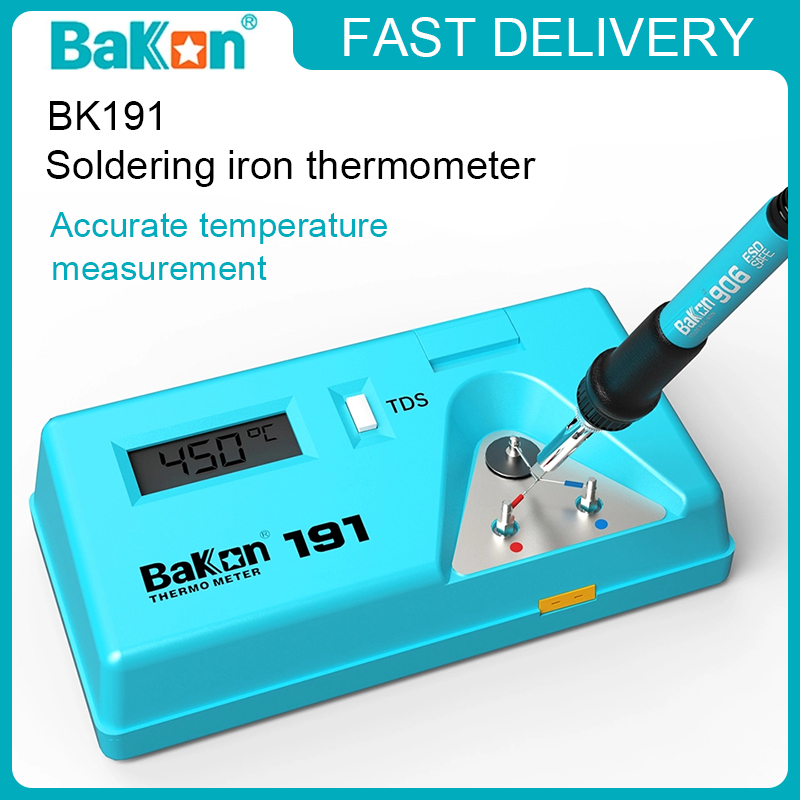 Soldering Iron Temperature Probe - Termometer Penguji Ujung Solder Bakon BK191,