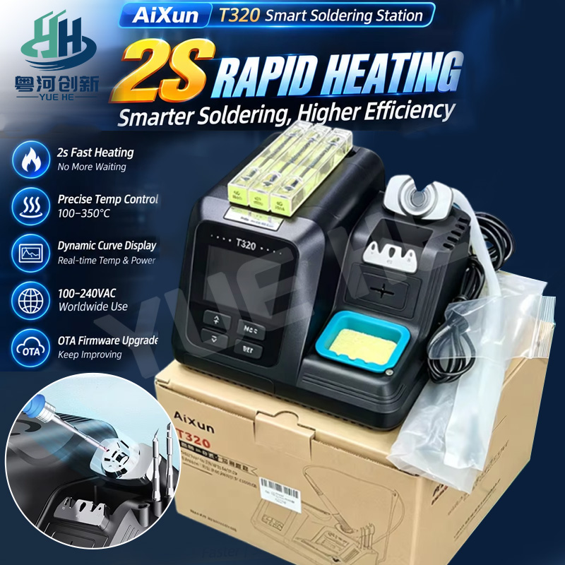 Soldering Iron Temperature Probe - AiXun T320 Stasiun Solder Pintar 200W
