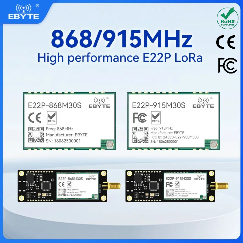 Lora Rfm95 - Modul Nirkabel LoRa SX1262/SX1268 433/868/915MHz EBYTE
