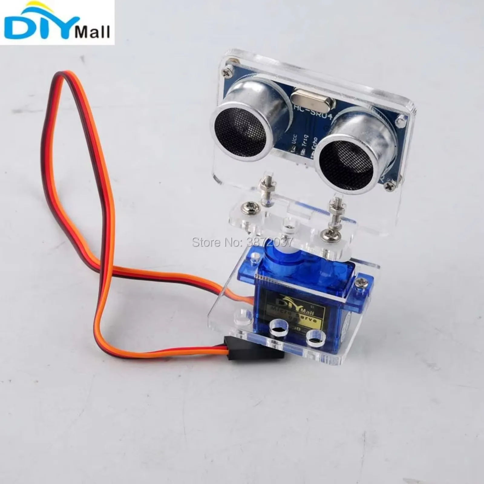 Ultrasonic Sensor Hc-Sr04 - Kit Sensor Ultrasonik HC-SR04 & Servo