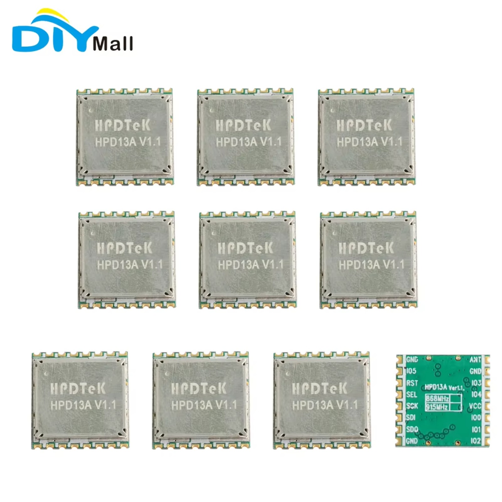 10 Buah Modul Transceiver Nirk - Lora Rfm95 ulasan dan harga