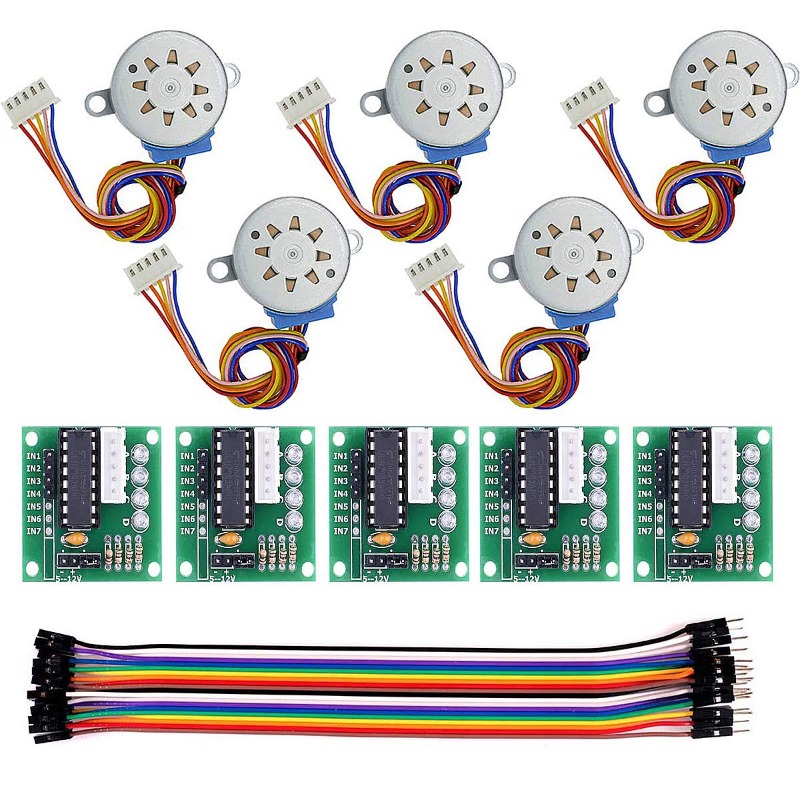 5set ULN2003 28BYJ-48 5V Motor - Stepper Motor 28Byj ulasan dan harga