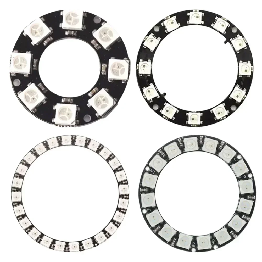 Cincin LED 5V RGB beralamat In - Neopixel ulasan dan harga