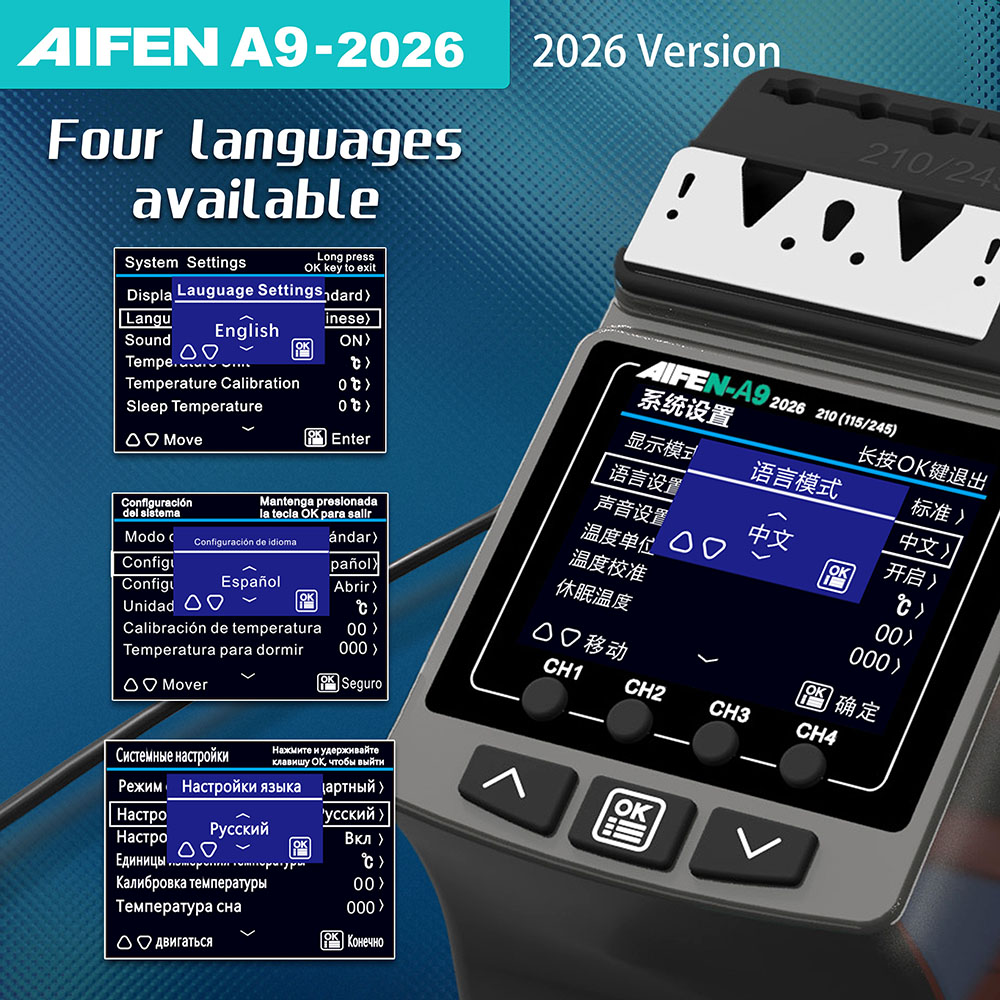 Stasiun Solder AIFEN A9-2026 1 - Soldering Iron Temperature Probe ulasan dan harga