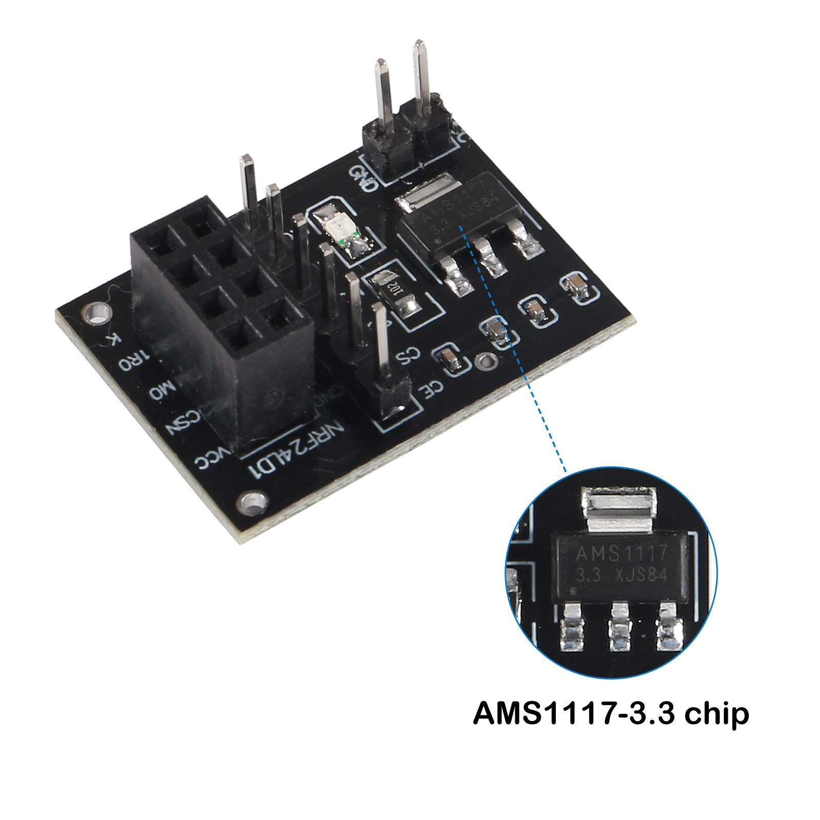 Modul Transceiver Nirkabel RF  - Nrf24L01 ulasan dan harga