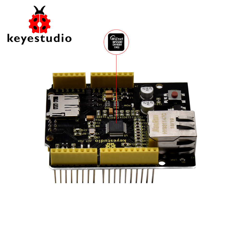 Keyophydio W5500 Ethernet Shie - Ethernet W5500 ulasan dan harga