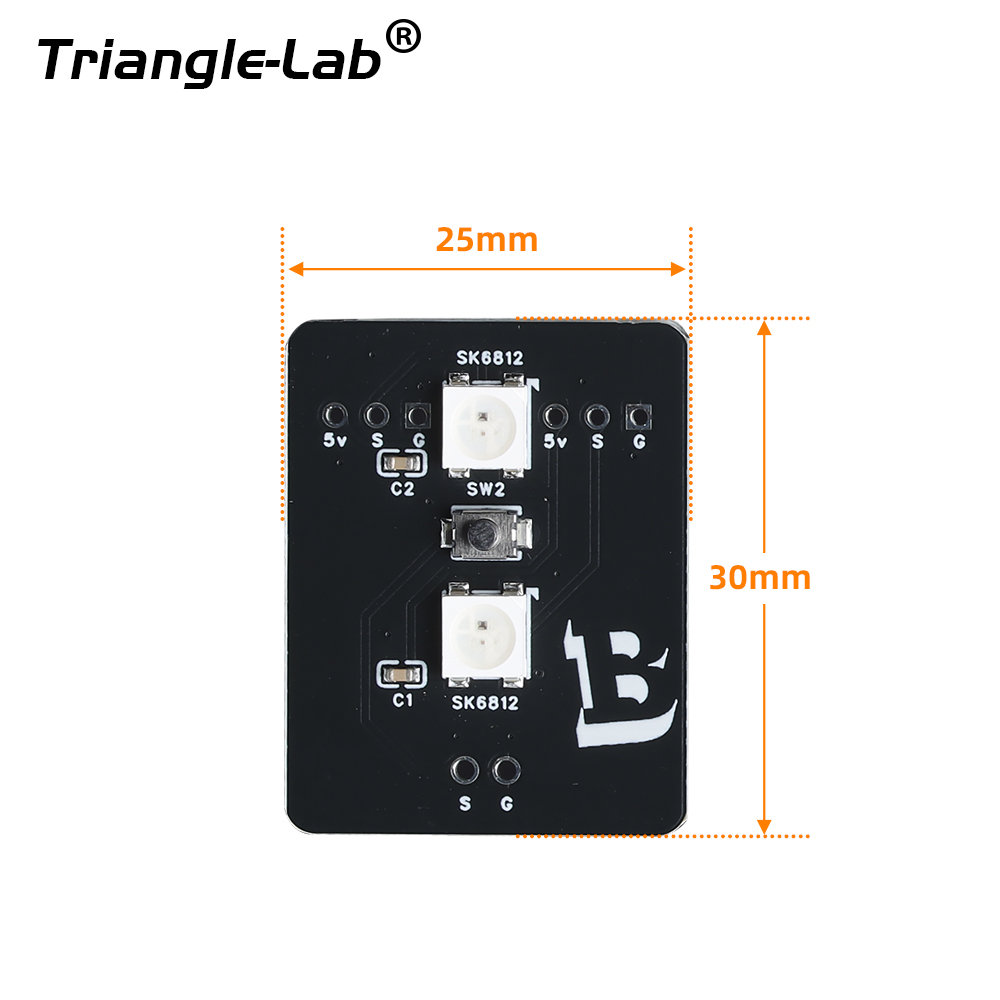 Trianglelab ®   PCB Upgrade Qu - Neopixel ulasan dan harga