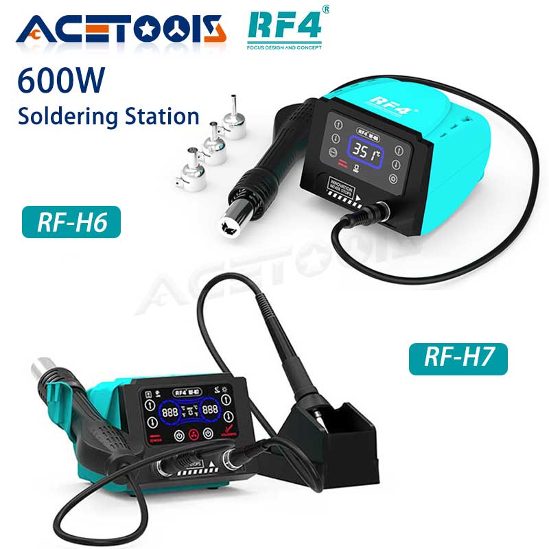 RF4 stasiun solder ganda RF-H7 - Soldering Iron Temperature Probe ulasan dan harga