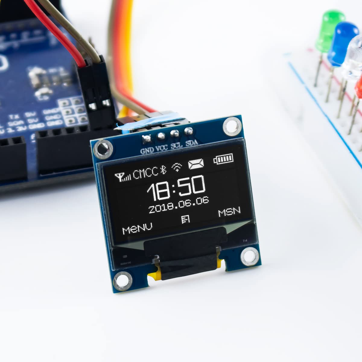 Modul Tampilan OLED I2C IIC 0. - Oled Display 0.96 ulasan dan harga