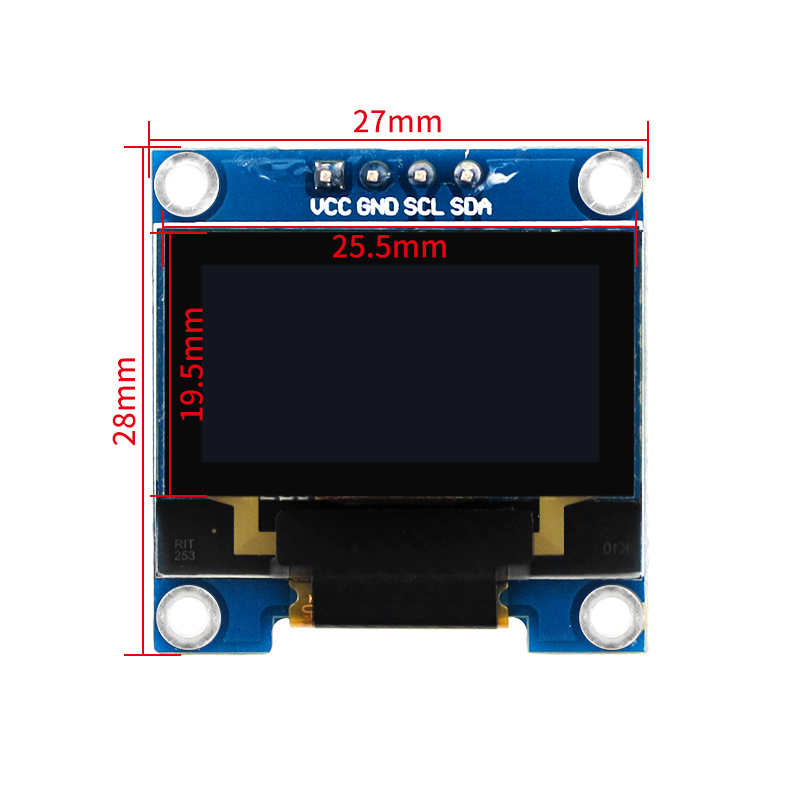 OLED SSD1306 I2C IIC SPI Seri  - Oled Display 0.96 ulasan dan harga