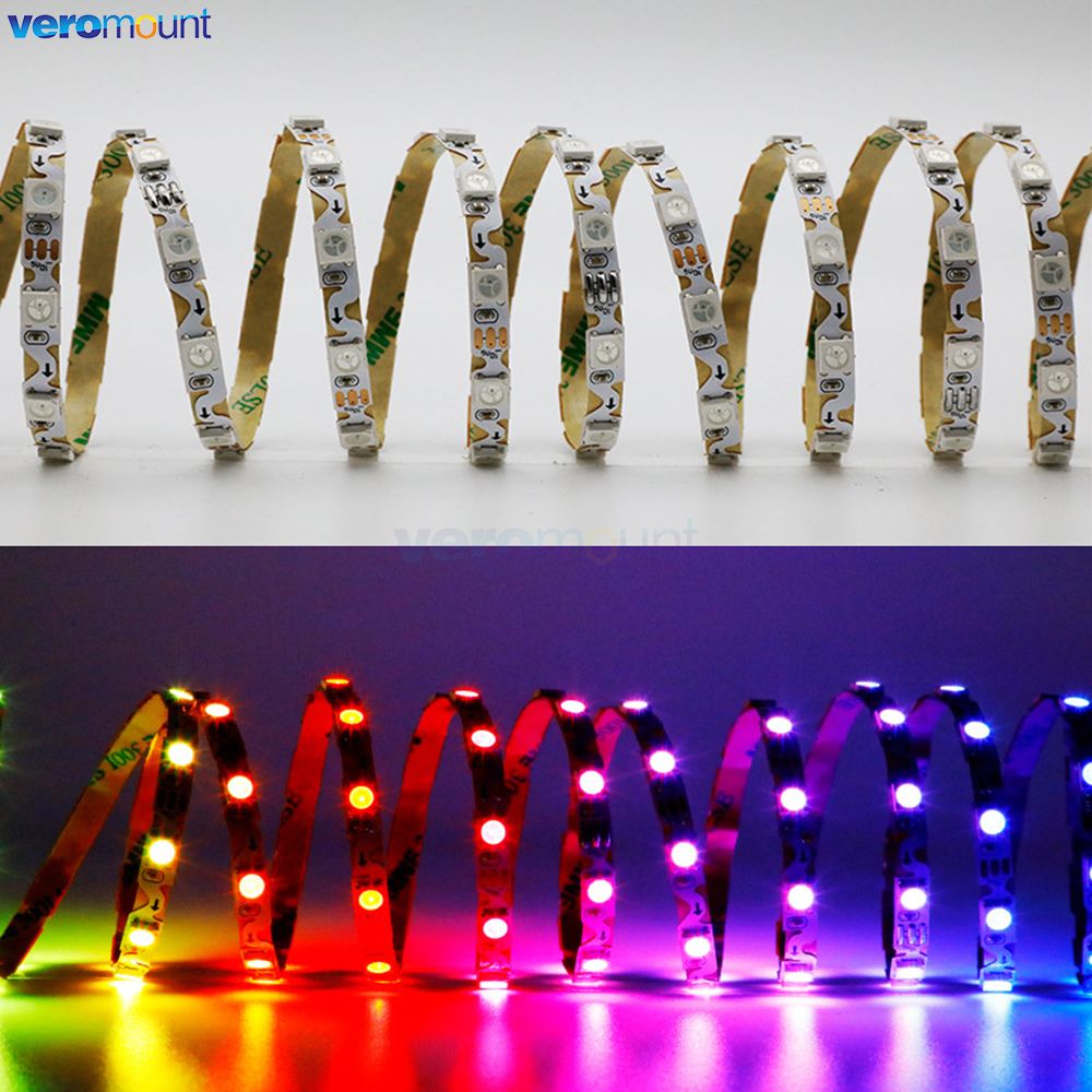 6mm sempit dengan PCB bentuk S - Ws2812B Strip 5V ulasan dan harga