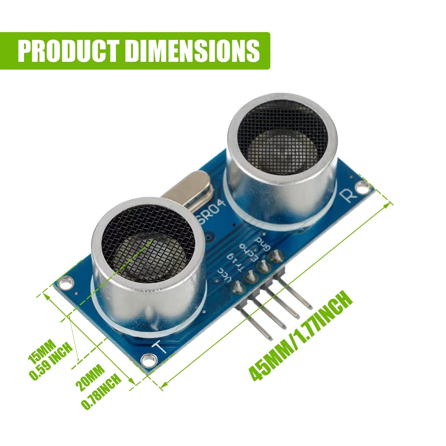 10 Buah HC-SR04 Modul Jarak Se - Ultrasonic Sensor Hc-Sr04 ulasan dan harga