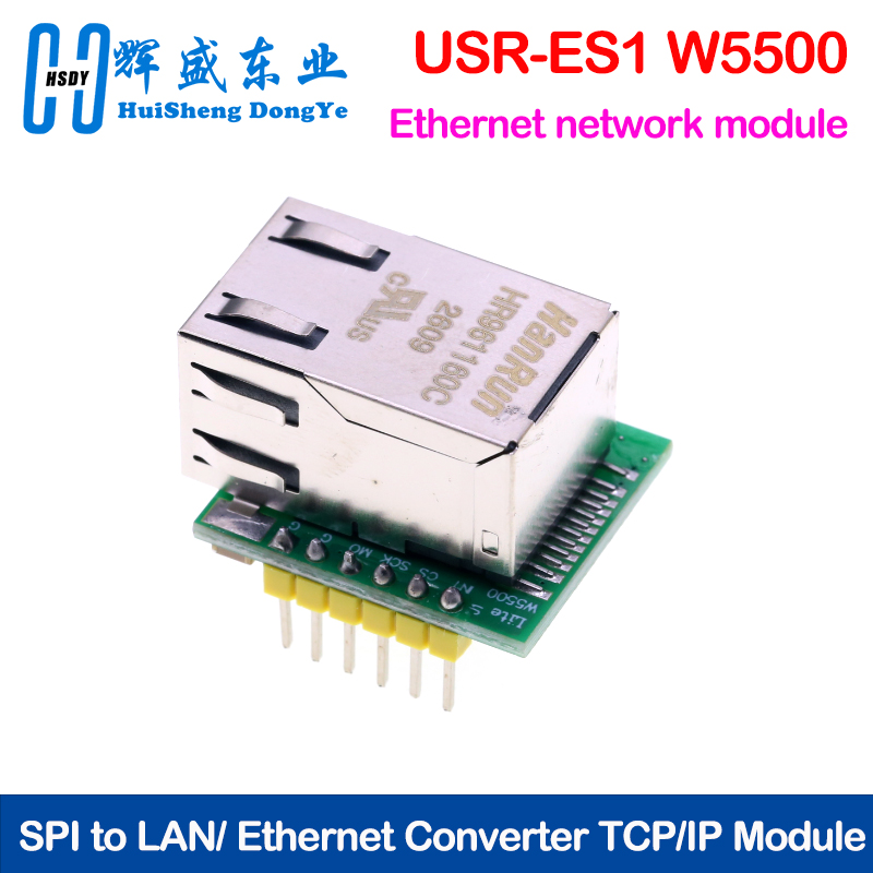 USR-ES1 W5500 Modul Jaringan E - Ethernet W5500 ulasan dan harga
