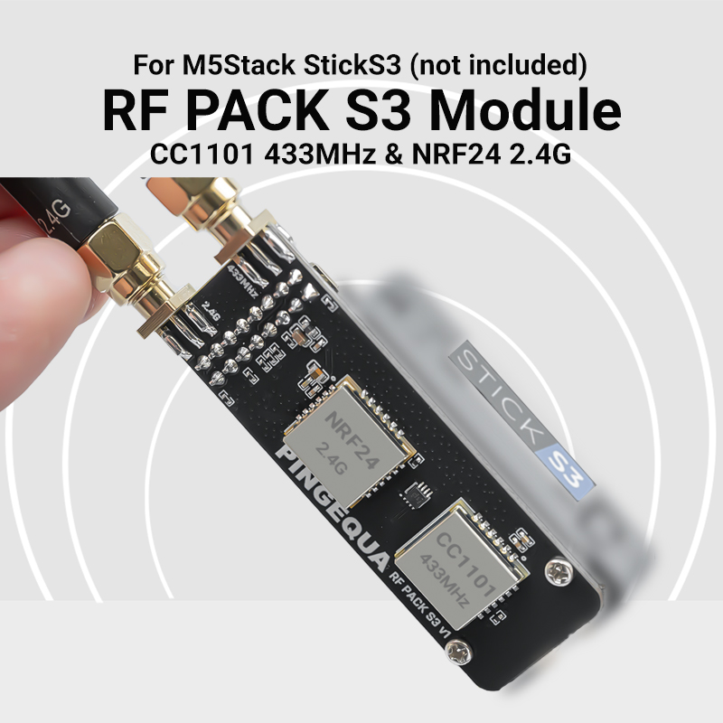M5Stack StickS3 Modul Dual-Ban - Nrf24L01 ulasan dan harga