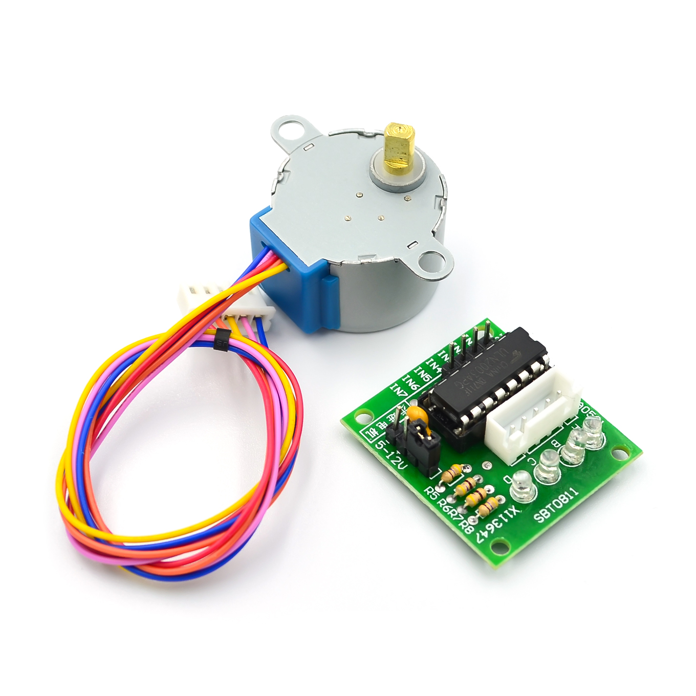 Motor Stepper 5V 28BYJ-48 + Mo - Stepper Motor 28Byj ulasan dan harga