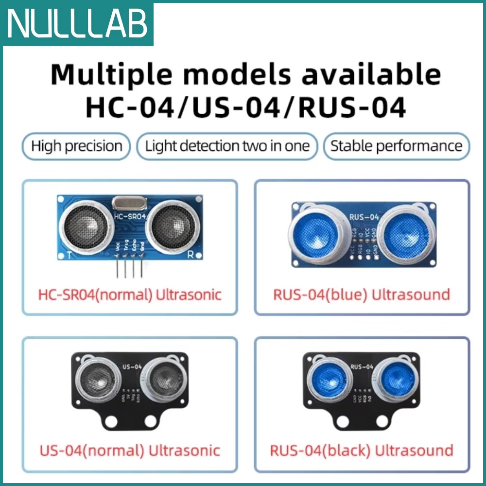 HC-SR04/RUS-04 Modul Ultrasoni - Ultrasonic Sensor Hc-Sr04 ulasan dan harga