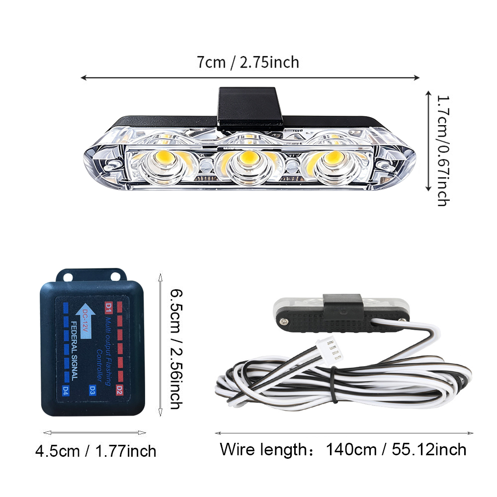    Lampu Flash Grille Mobil 3 - Joystick Module ulasan dan harga