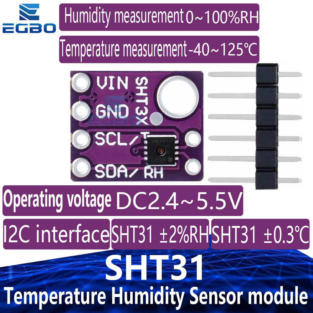 1 Buah Modul Sensor Suhu & Kel - Sht31 ulasan dan harga