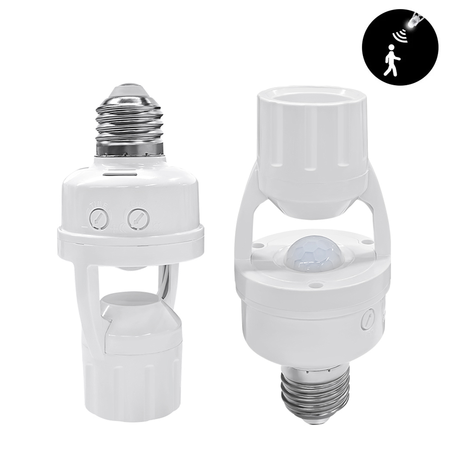 Sensor Gerak PIR E27 Soket Boh - Pir Motion Sensor ulasan dan harga
