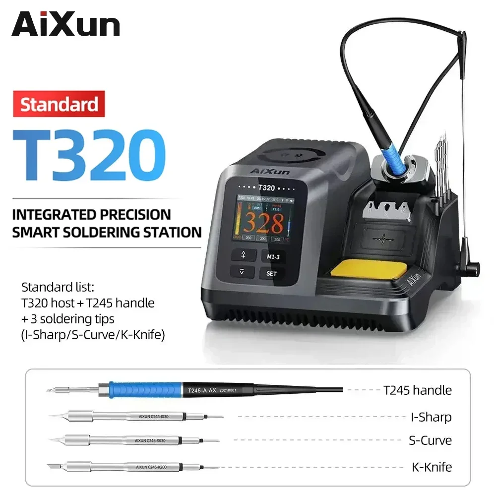 AiXun T320 Stasiun Solder Pint - Soldering Iron Temperature Probe ulasan dan harga