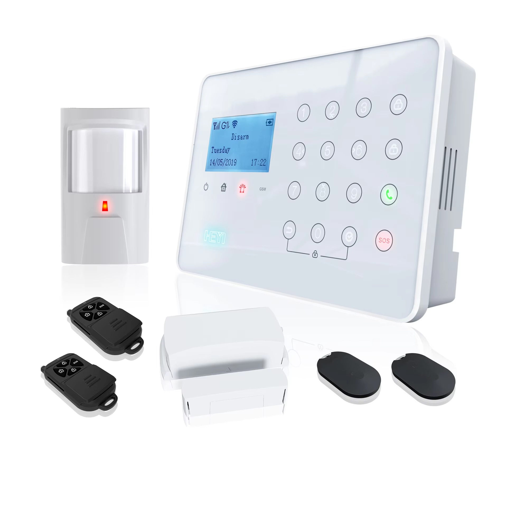 Sistem Alarm Sistem Keamanan N - Pir Motion Sensor ulasan dan harga
