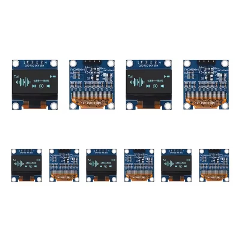 5 buah modul tampilan OLED 0.9 - Oled Display 0.96 ulasan dan harga